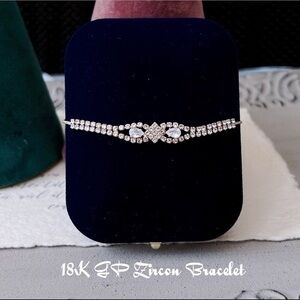 18K GP Zircon Bracelet